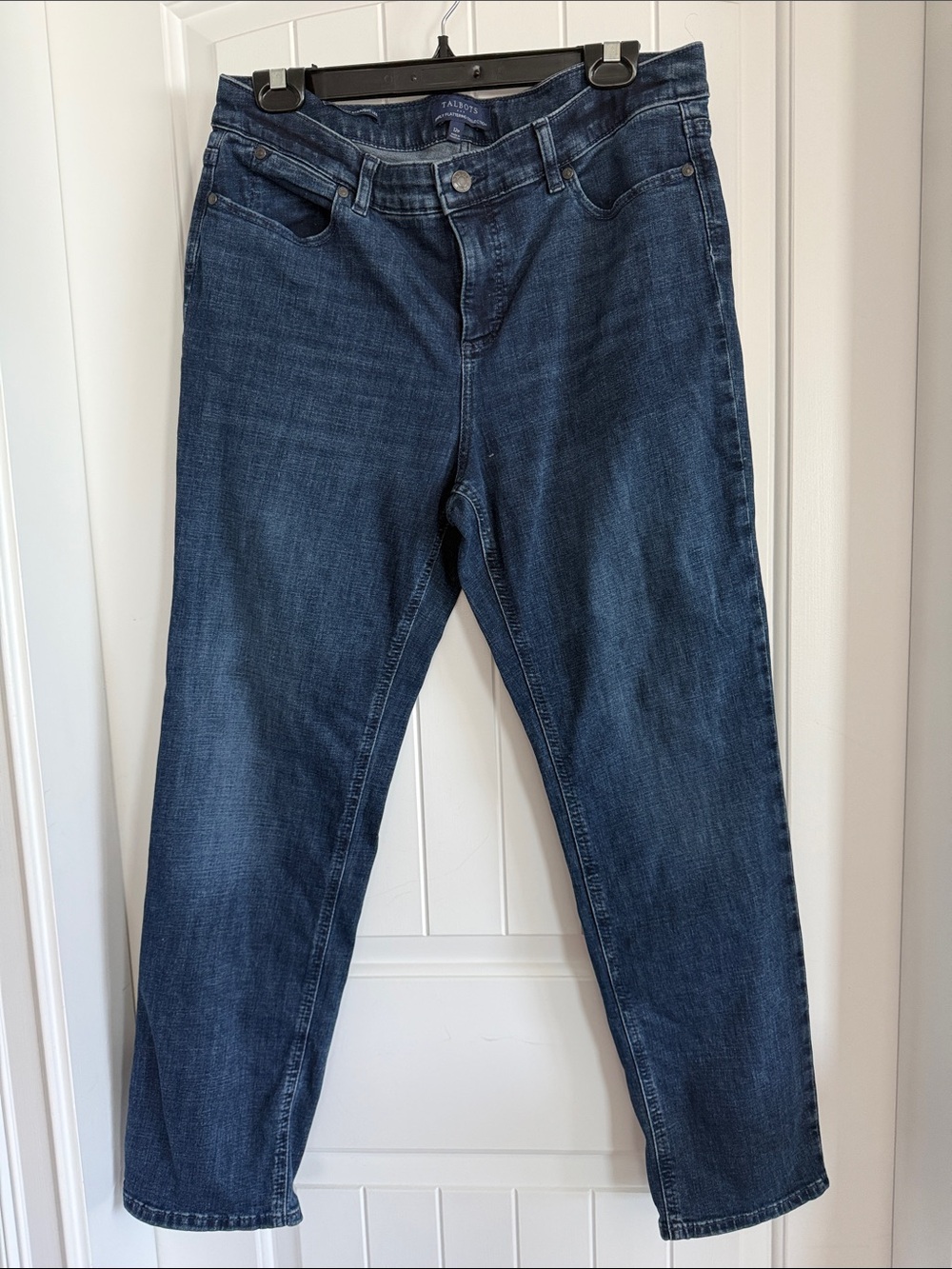 Talbots Dark Blue Straight-Leg Women's Jeans